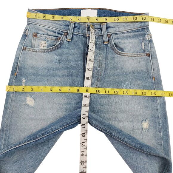 Boyish by Her Billy Jeans Womens 25 Easy Rider Button Fly Distressed Retro Y2K - Picture 11 of 13